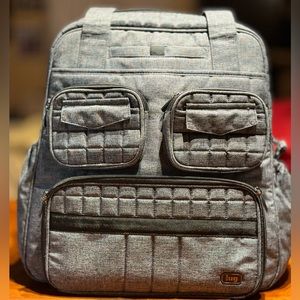 LUG Puddle Jumper Overnight dark grey bag BNWT